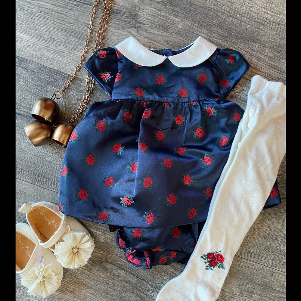 Janie and Jack Holiday romper